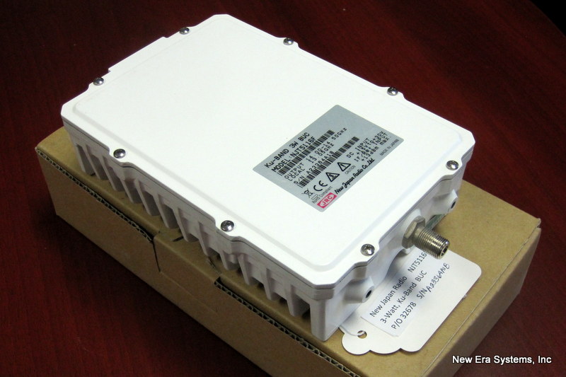 Image of satellite amplifier, 3 Watt NJT BUC