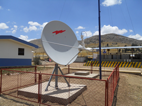 Image of VSAT antenna
