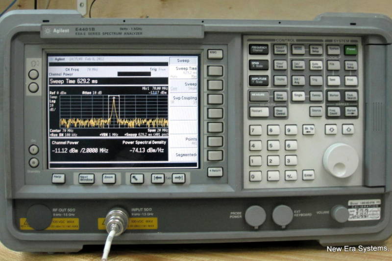 image e4401b spectrum analyzer.