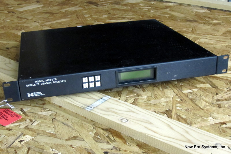 photograph of satellite systems 3470 Beacon tracking receiver