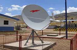 image of vsat antenna